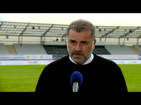 Ange Postecoglou On the Match | FK Jablonec 2-4 Celtic