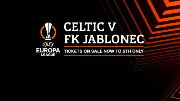 Celtic v FK Jablonec tickets on sale to STH only