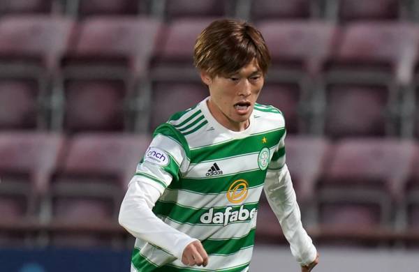 Kyogo Furuhashi on target as Celtic take first-leg Europa League advantage over Jablonec