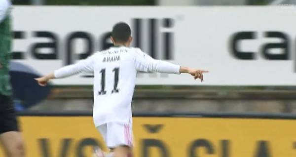 Video: Abada gives Celtic the lead against Jablonec