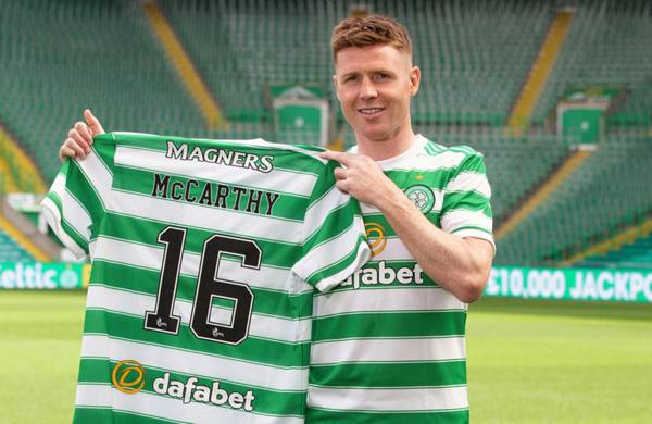 ‘It’s been a long time coming’ – McCarthy buzzing to finally be back at boyhood club Celtic