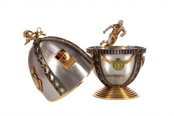 Jimmy Johnstone Faberge Egg Available At Glasgow Auctioneers