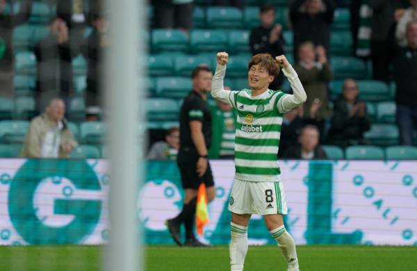 Japan’s Furuhashi bags home-debut hat-trick as Celtic defeat Dundee 6-0