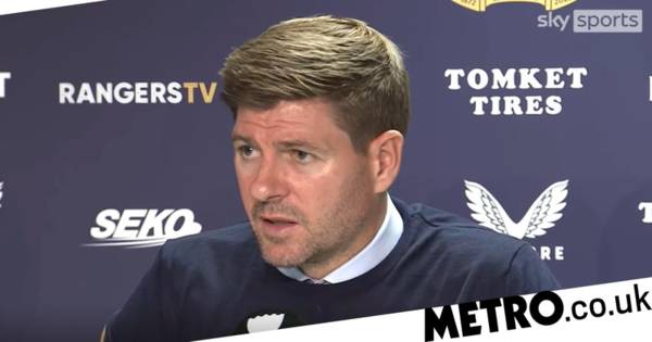 Steven Gerrard says ‘fear and panic’ cost Rangers as they follow Celtic out of Champions League