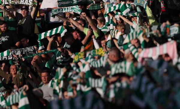 Video: French Defender Soaks in Parkhead Moment