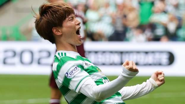 Celtic 3-1 Hearts: Furuhashi can ‘handle’ rough stuff, says Postecoglou