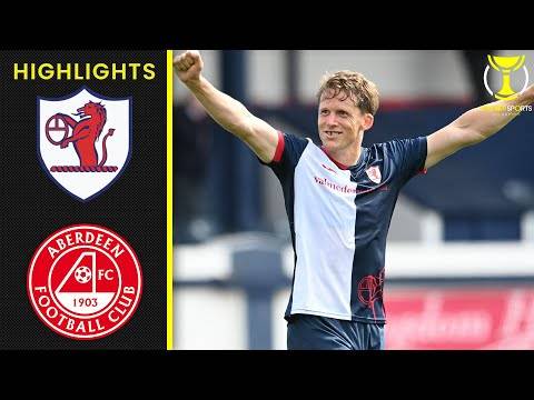 Raith Rovers 2-1 Aberdeen | Dario Zannata Goal Causes Cup Upset! | Premier Sports Cup