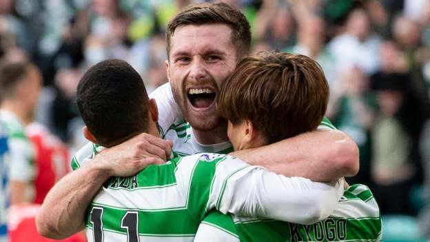 Celtic 2-0 AZ Alkmaar: Ange Postecoglou’s side earn rousing victory