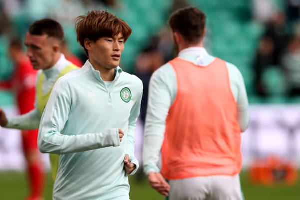 Celtic defender Greg Taylor beams about playing with “smiley, bubbly” Kyogo Furuhashi