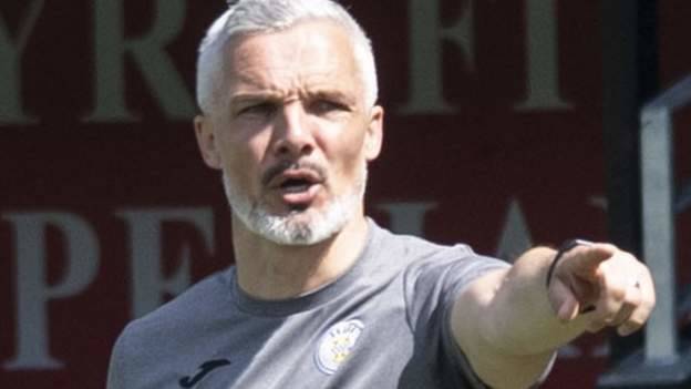 Jim Goodwin: St Mirren boss to miss Celtic game after positive Covid-19 test