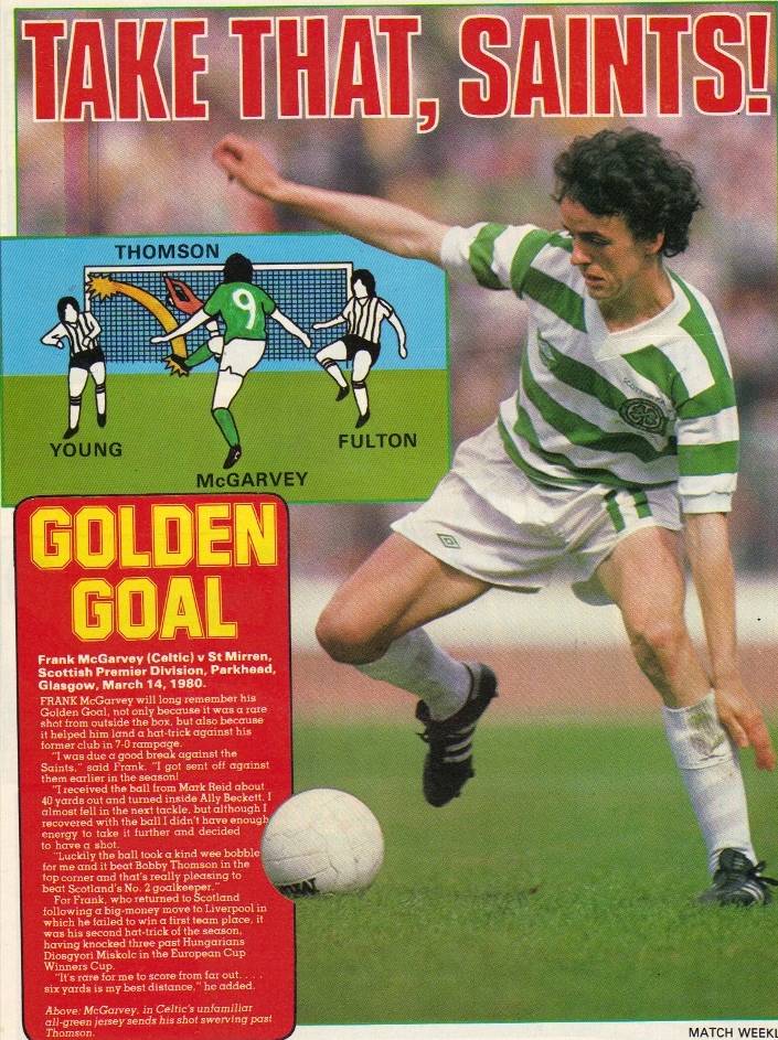 Memory Match 1981 Celtic 7-1 St Mirren