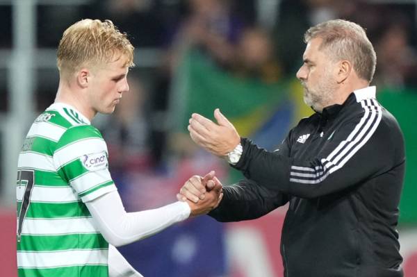 Stephen Welsh challenged to force his way into the senior Scotland squad by Celtic boss Ange Postecoglou