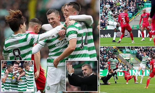 Celtic 6-0 St. Mirren: David Turnbull’s hat-trick helps Hoops thrash 10-man Saints to go top