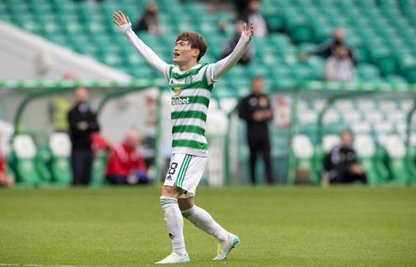 Kyogo Furuhashi responds to incredible support from Celtic fans