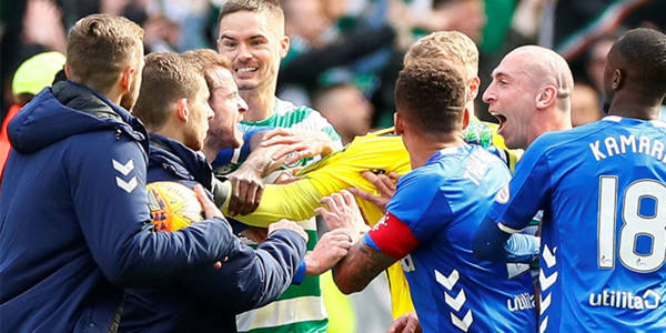 Video: Celtic Legend Scott Brown Puts Halliday in His Place