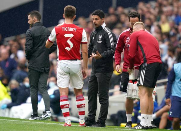 Ex-Celtic man Kieran Tierney handed major injury boost after hobbling off in Chelsea defeat