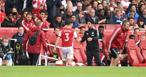 Kieran Tierney given Arsenal thumbs up as Gunners clear the Scot, Lacazette and Bellerin for action