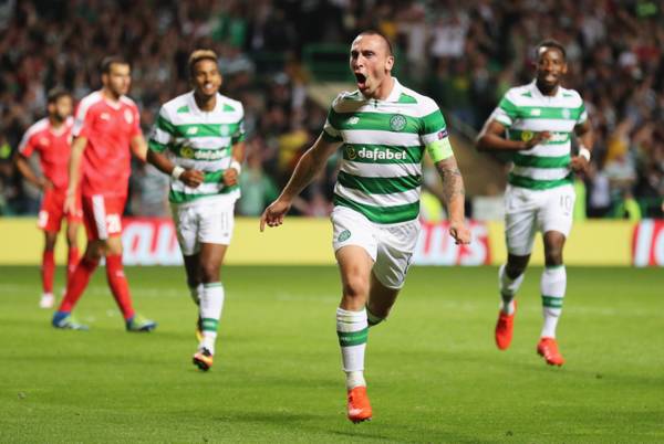 Former Celtic captain Scott Brown on teammates trying to get Messi shirt