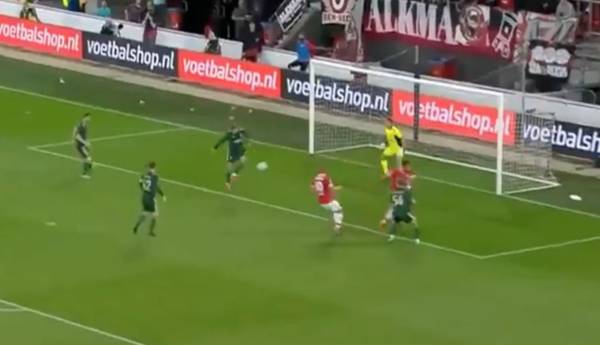 Video: Starfelt own-goal gifts AZ Alkmaar the lead