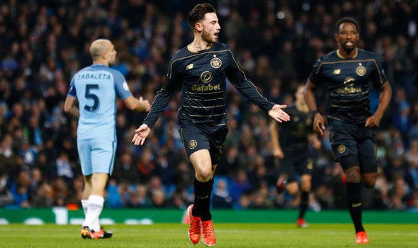 Manchester City to give ex-Celt Patrick Roberts a free transfer