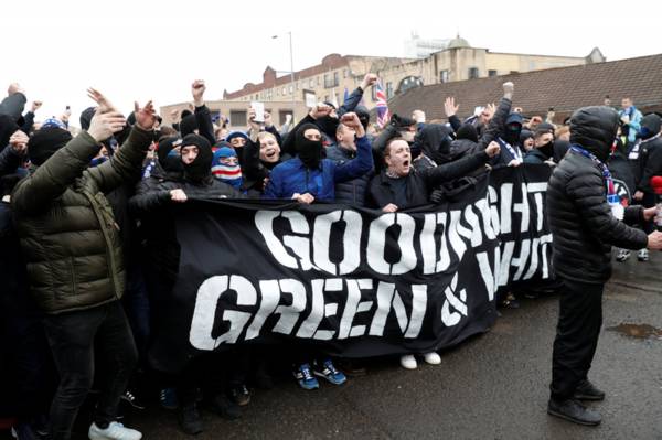 Ibrox’s Racist Singing Section Has Again Disgraced A Country That Refuses To Take Them On.