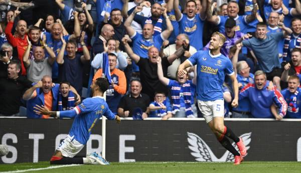 Rangers 1-0 Celtic: Filip Helander goal stretches Scottish champions’ unbeaten run in derby games to seven