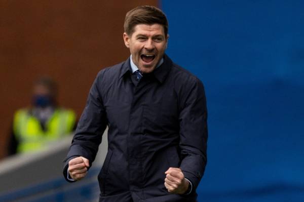 Rangers boss Steven Gerrard reacts to Celtic victory with celebratory Instagram post