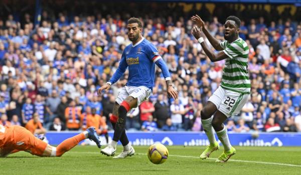 WATCH: Celtic striker Odsonne Edouard fluffs his lines against Rangers