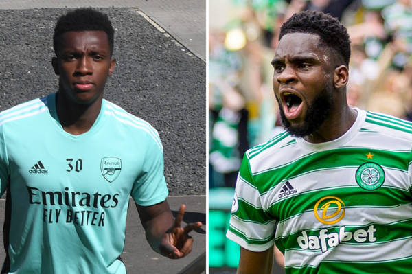 Palace ‘set sights on Celtic striker Odsonne Edouard after Eddie Nketiah transfer from Arsenal falls through’