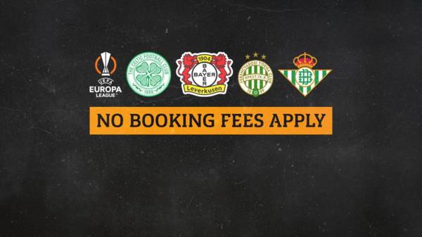 Europa League 3-Match Packages on Sale Now