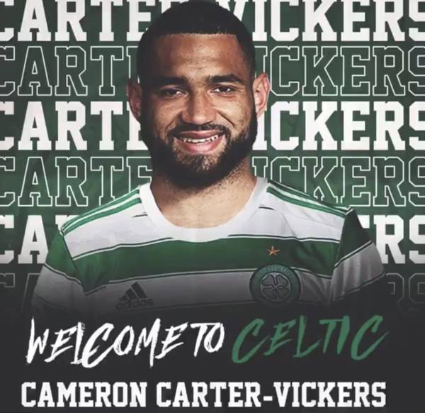 ‘Destined’ to Play for Hoops – Cameron Carter-Vickers Hailed by Former Club Catholic Utd