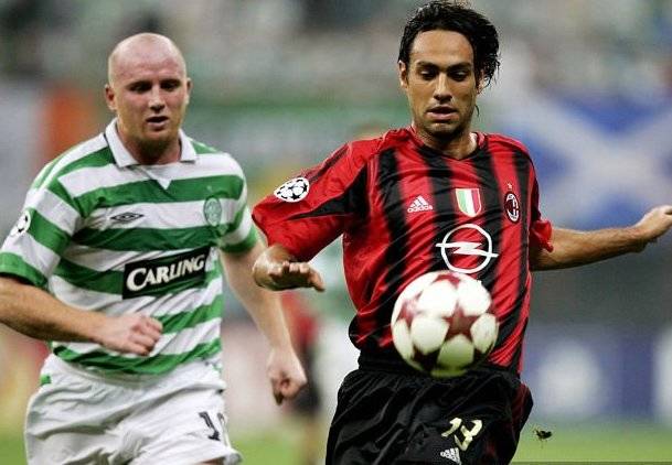 Photo Of The Day: John Hartson Applies Pressure In The San Siro