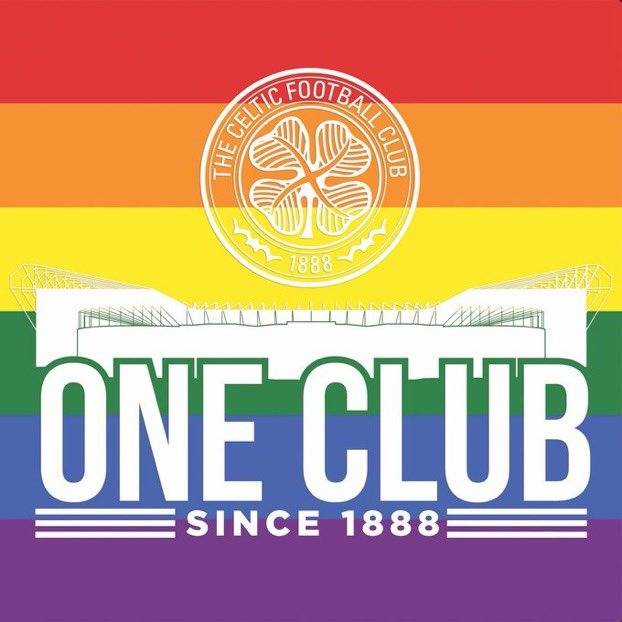 “Same Bridge. Different Culture,” – Pride message from Celtic, one club open to all since 1888