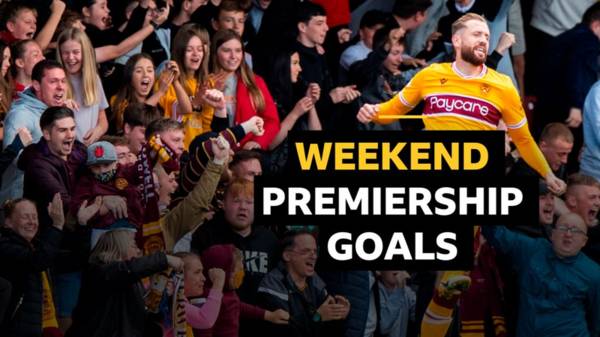 Watch all of the weekend’s Scottish Premiership goals