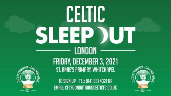 Celtic Sleep Out London returns to St Anne’s Primary in Whitechapel