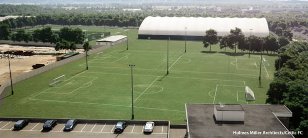 Celtic have plans accepted for Barrowfield Training Ground refurbishment