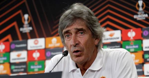 Manuel Pellegrini confesses Celtic ‘respect’ ahead of Real Betis clash as legendary coach gushes over Joe Hart reunion