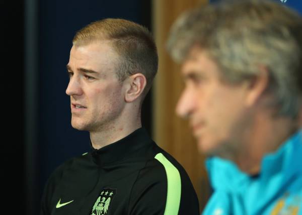 Manuel Pellegrini recounts experience of working with Celtic ‘keeper Joe Hart