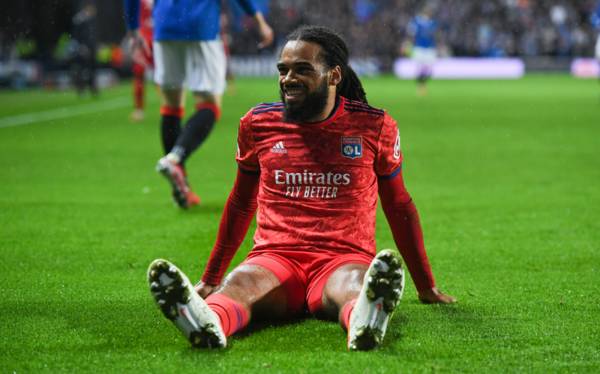 Watch ex-Celtic star Denayer win free-kick against Rangers with outrageous dive in Lyon’s Europa League win