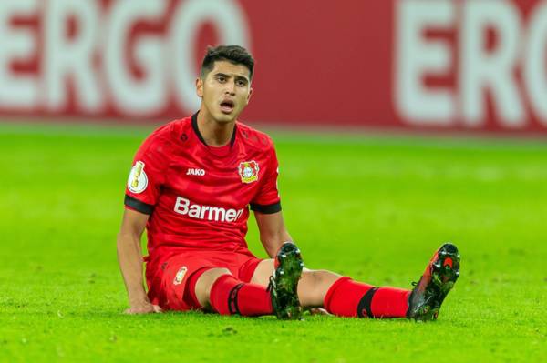 Bayer Leverkusen £18.8m midfielder Exequiel Palacios to miss Celtic Park trip