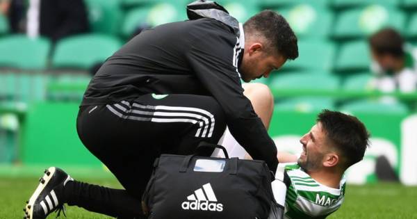 Greg Taylor’s Celtic injury timeframe revealed as defender could face up to two months out