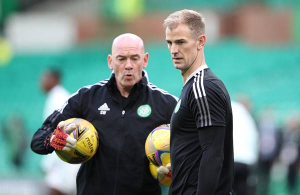 Joe Hart was left blown away by the Celtic support yesterday