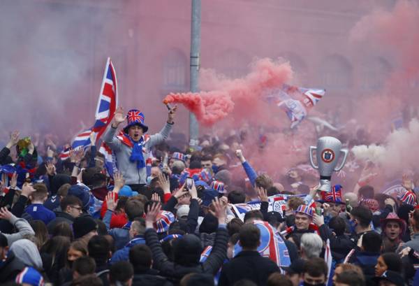 Tweet about Ibrox racism goes viral