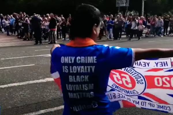 Videos: “I’d rather be a P”ki than a Tim” sung over and again with Abdul being mobbed at orange march in Sevco top