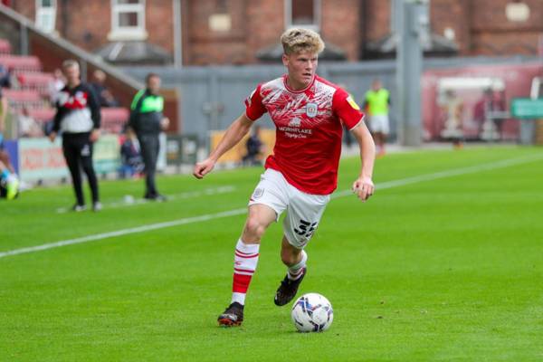 “We have a real gem of a player on our hands,” Crewe boss praises young Celtic Star