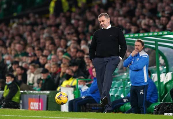 Ange Postecoglou says Celtic have ‘little or no scope’ to drop points, but predicts title will go to the wire