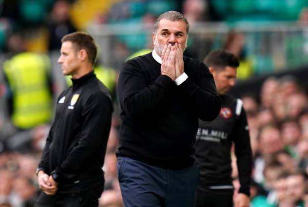 Celtic 1-1 Dundee United: Ange Postecoglou’s side fall six points behind Rangers in Premiership after draw