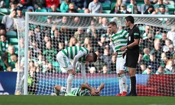 ‘This is getting ridiculous’: Some Celtic fans rage after first-half incident in SPL clash today