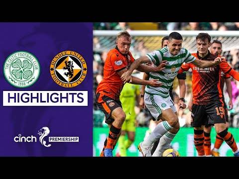 Celtic 1-1 Dundee United | Superb Harkes Header Earns Point For Tangerines | cinch Premiership