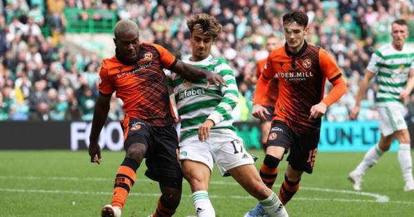 Celtic 1 Dundee United 1: Albian Ajeti in horror miss as Ange Postecoglou’s drop more points in title bid